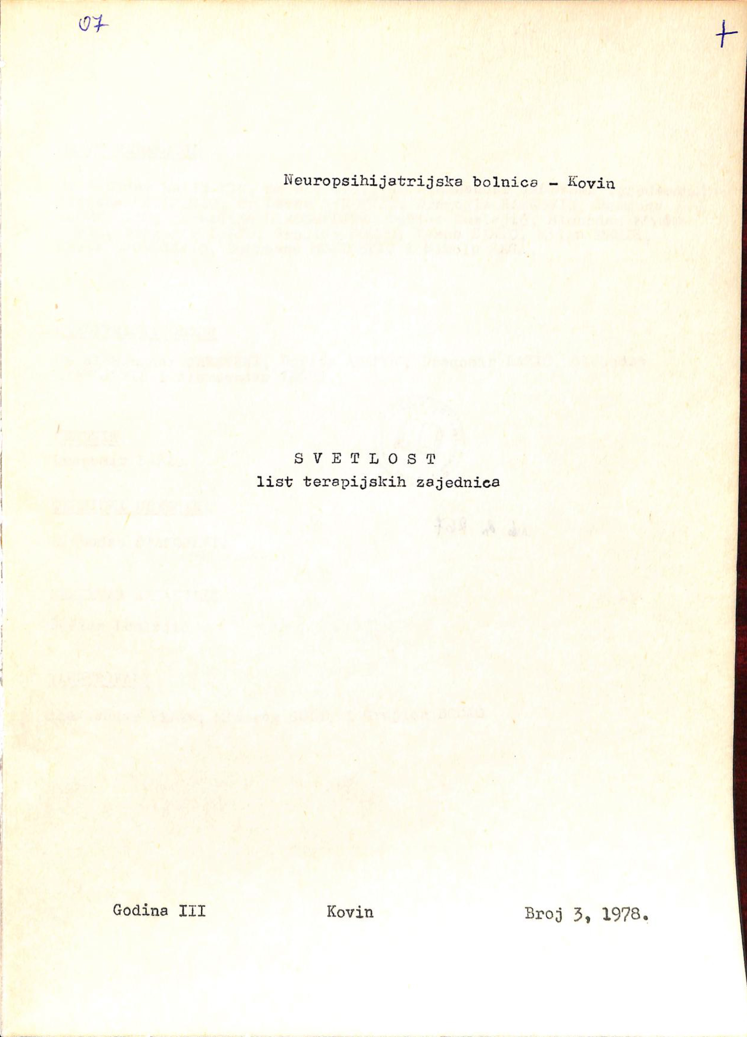 Svetlost broj 2 1976 god. opt 2